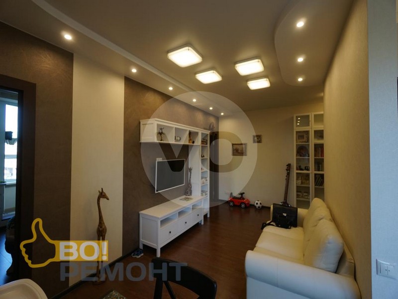 Капитальный ремонт трехкомнатной квартиры-102